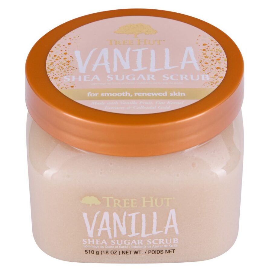 Скраб для тіла Tree Hut Vanilla Sugar Scrub 510g · ваніль/сандалове дерево/кокосові вершки