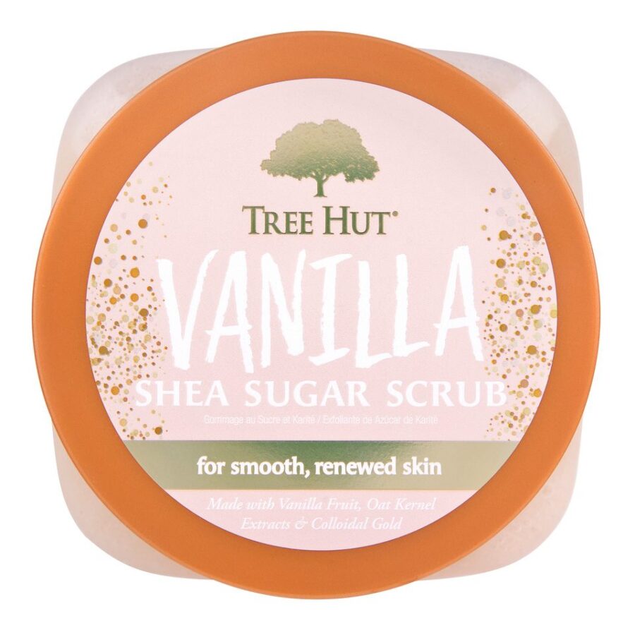 Скраб для тіла Tree Hut Vanilla Sugar Scrub 510g · ваніль/сандалове дерево/кокосові вершки