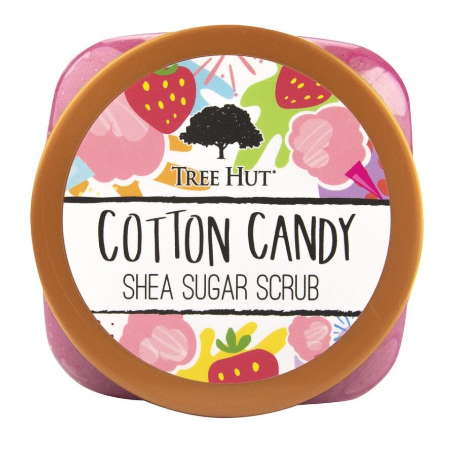 Скраб для тіла Tree Hut Cotton Candy Sugar Scrub 510g · цукрова вата