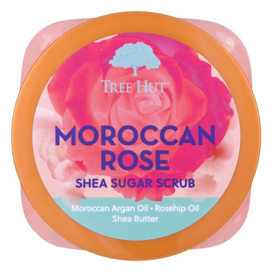 Скраб для тіла Tree Hut Moroccan Rose Sugar Scrub 510g · марокканська троянда