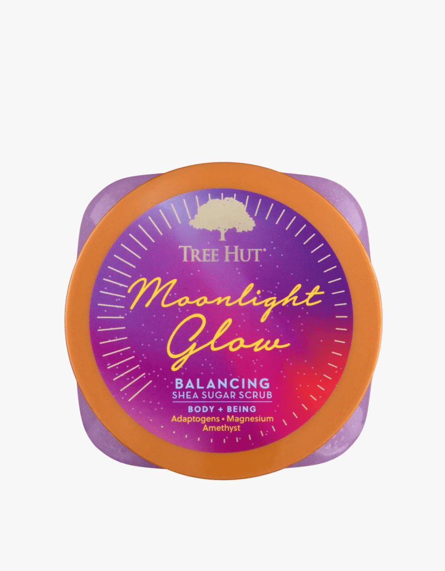 Скраб для тіла Tree Hut Moonlight Glow Sugar Scrub 510g · чорна смородина/малина/амбра — фото 2