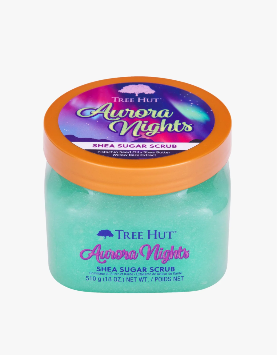 Скраб для тіла Tree Hut Aurora Nights Sugar Scrub 510g · фісташка/зефір — фото 2