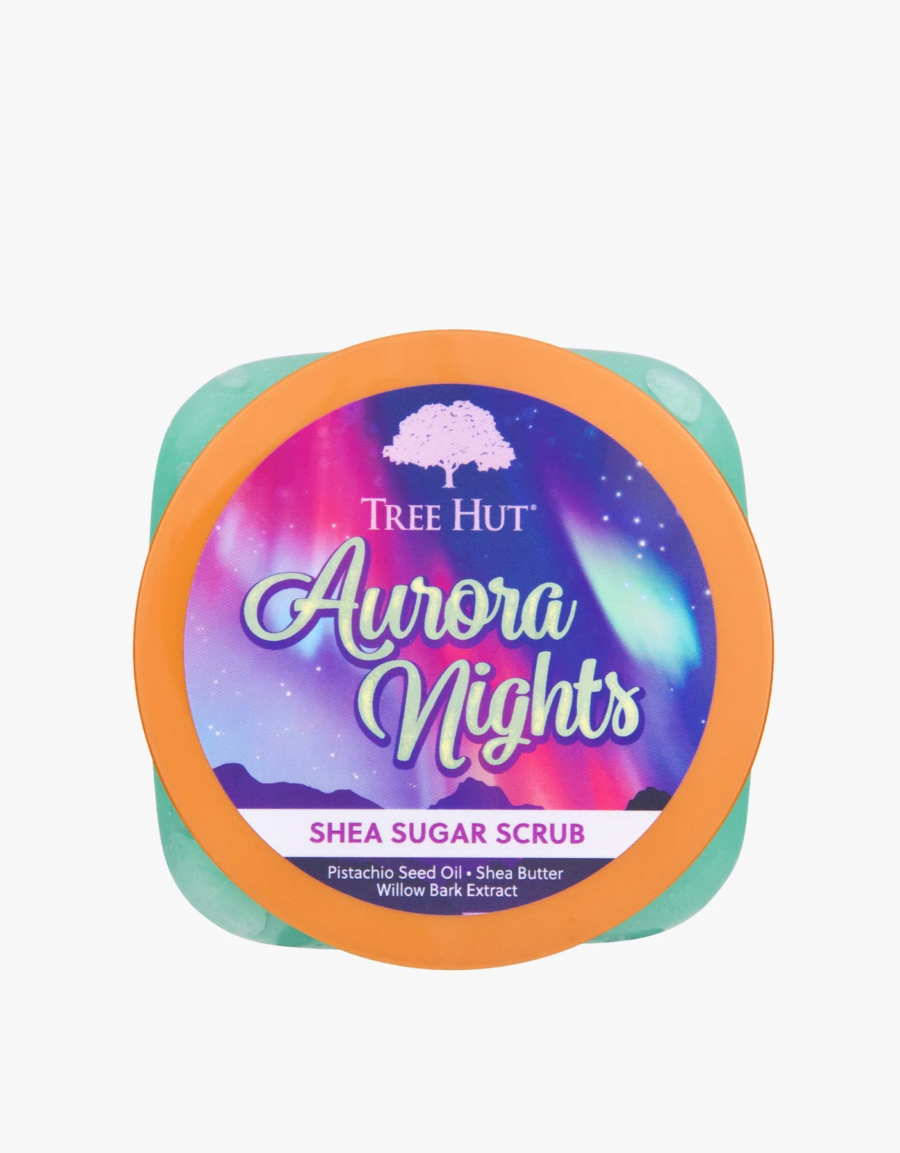 Скраб для тіла Tree Hut Aurora Nights Sugar Scrub 510g · фісташка/зефір — фото 3