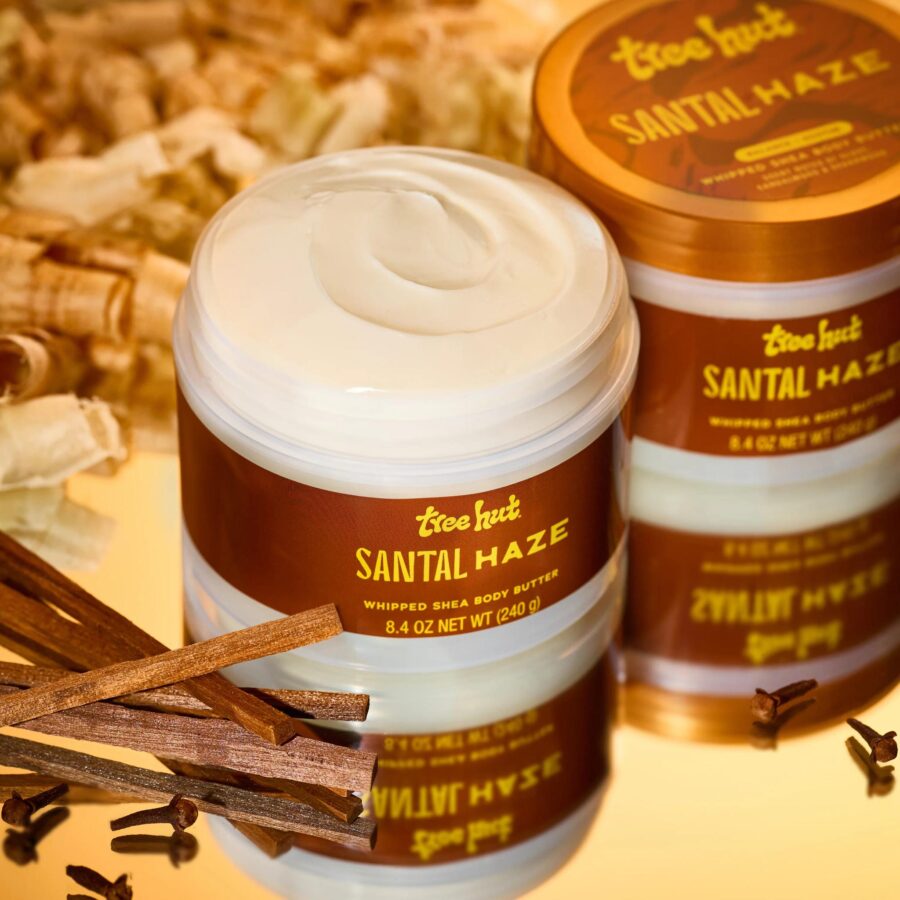 Баттер для тіла Tree Hut Santal Haze Whipped Body Butter 240g · гвоздика / сандалове дерево / кедр Баттер для тіла Tree Hut Santal Haze Whipped Body Butter 240g · гвоздика / сандалове дерево / кедр — фото 2