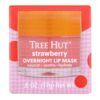 Нічна маска для губ Tree Hut Strawberry Overnight Lip Mask 17g · полуниця