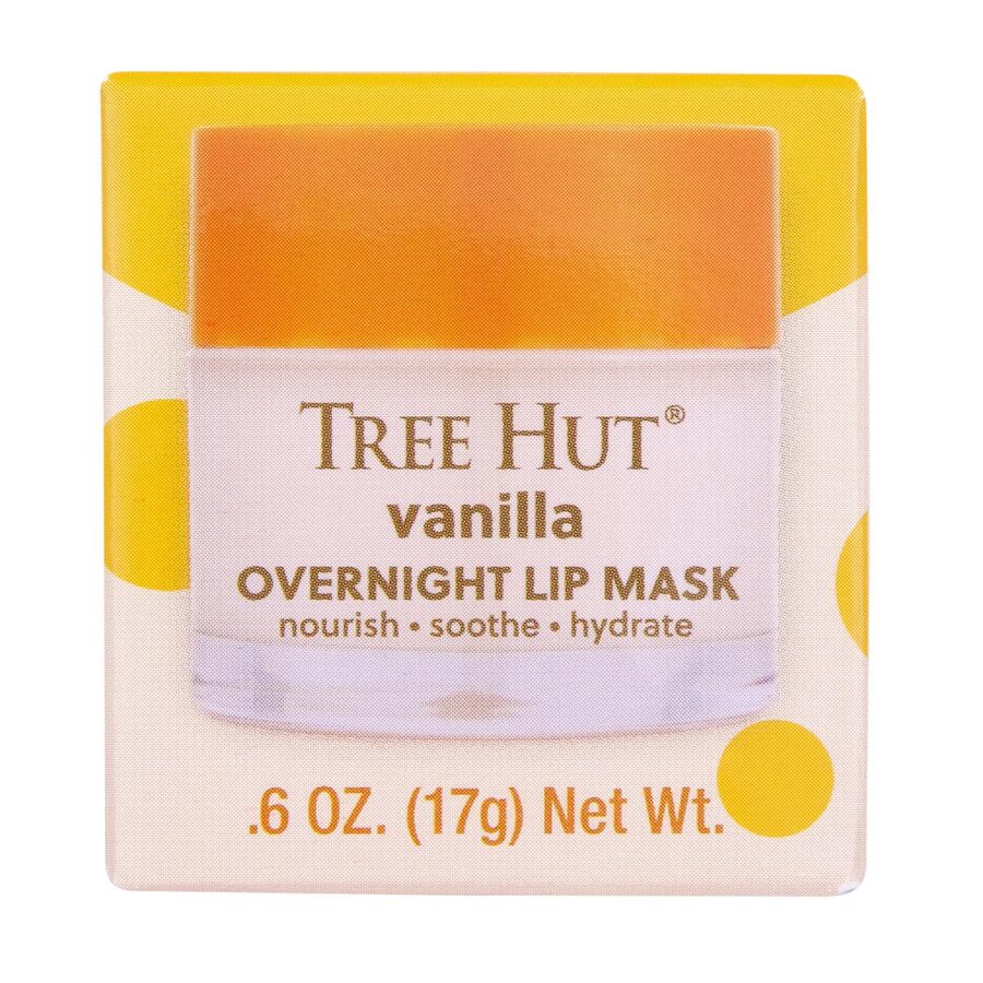 Нічна маска для губ Tree Hut Vanilla Overnight Lip Mask 17g · ваніль