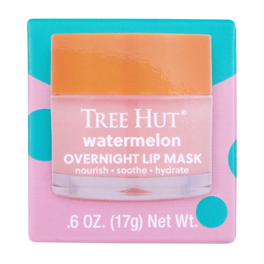 Нічна маска для губ Tree Hut Watermelon Overnight Lip Mask 17g · кавун