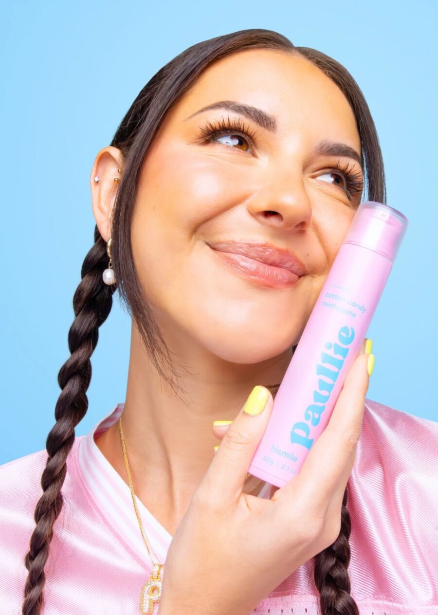 Зубна паста зі смаком цукрової вати hismile Cotton Candy Toothpaste 60g · цукрова вата — фото 4