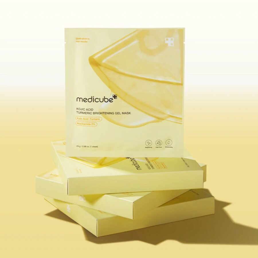 2482-1 Medicube Kojic Acid Turmeric Brightening Gel Mask — фото 2