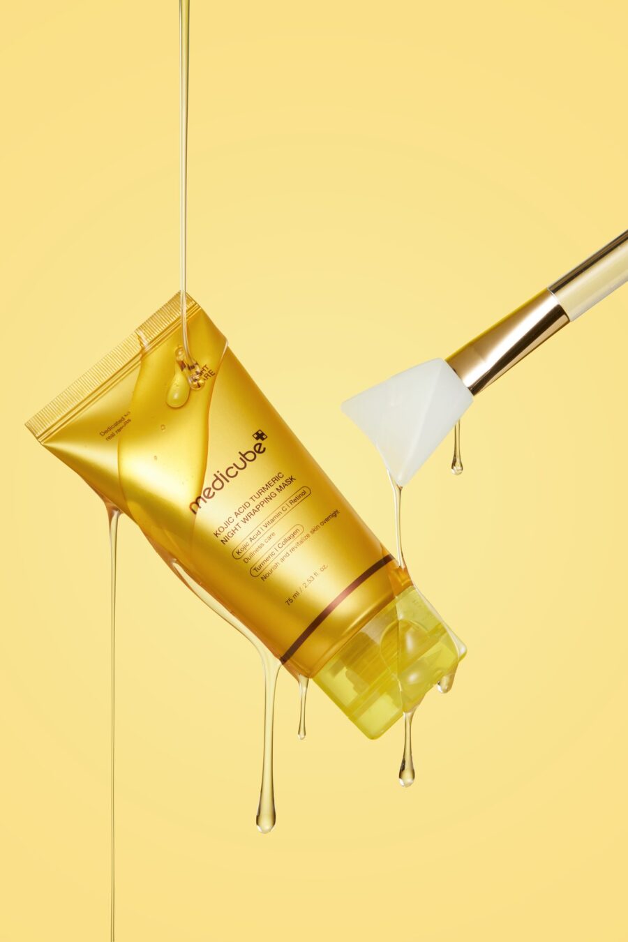 Medicube Kojic Acid Turmeric Night Wrapping Mask — фото 4