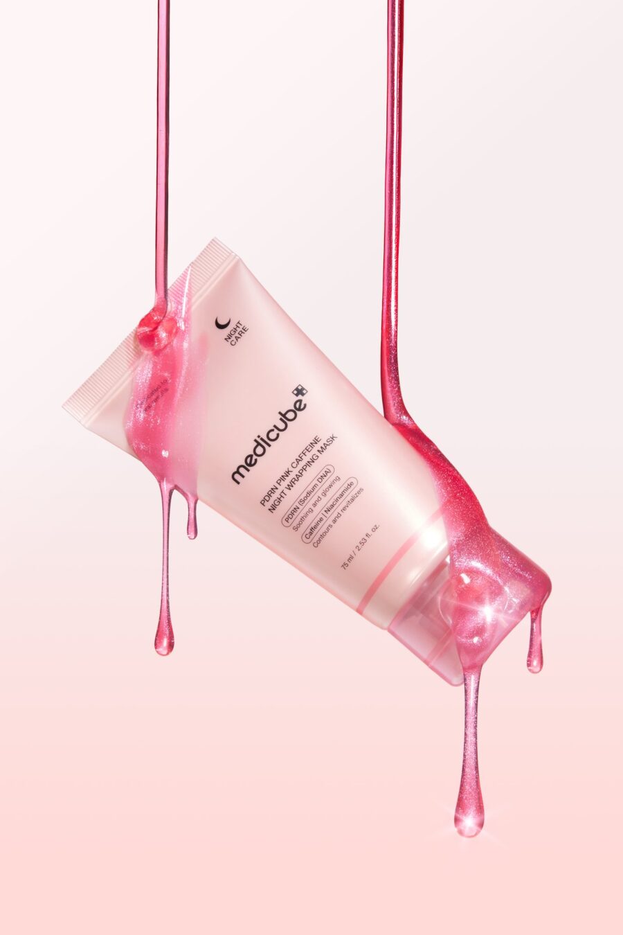 Medicube PDRN Pink Caffeine Night Wrapping Mask — фото 3