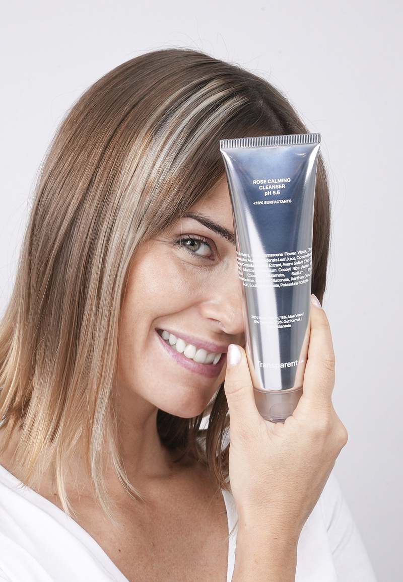 Transparent Lab ROSE CALMING CLEANSER pH 5.5 — Ніжний очищувач для обличчя — фото 3