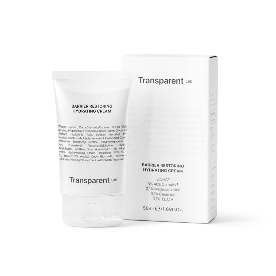 Transparent Lab BARRIER RESTORING HYDRATING CREAM — Ультразволожуючий крем Transparent Lab BARRIER RESTORING HYDRATING CREAM — Ультразволожуючий крем — фото 2