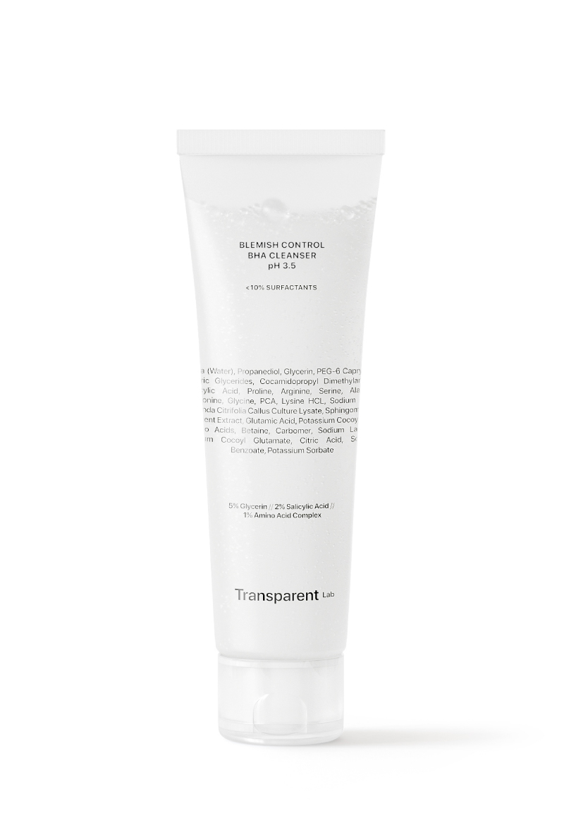 Transparent Lab ADULT ACNE BHA CLEANSER — Засіб для глибокого очищення шкіри з ознаками старіння та схильної до акне Transparent Lab ADULT ACNE BHA CLEANSER — Засіб для глибокого очищення шкіри з ознаками старіння та схильної до акне — фото 2