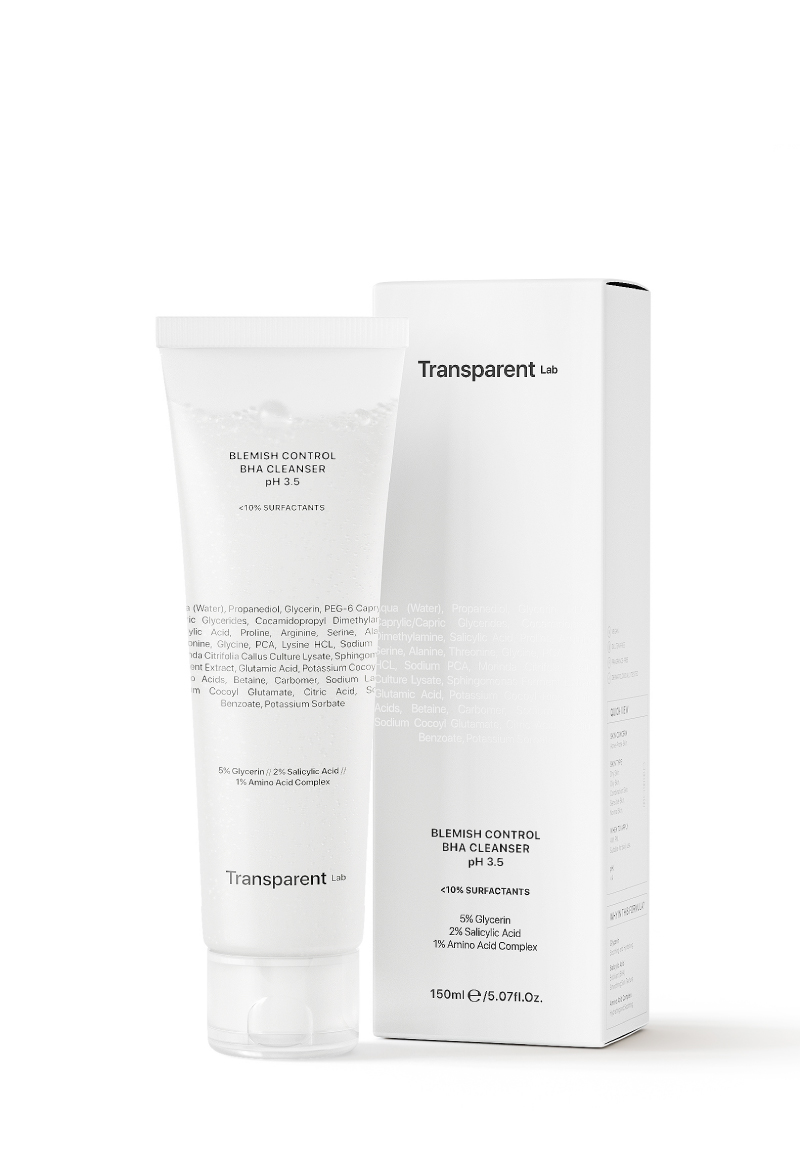 Transparent Lab ADULT ACNE BHA CLEANSER — Засіб для глибокого очищення шкіри з ознаками старіння та схильної до акне Transparent Lab ADULT ACNE BHA CLEANSER — Засіб для глибокого очищення шкіри з ознаками старіння та схильної до акне — фото 3