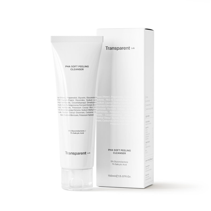 Transparent Lab PHA SOFT PEELING CLEANSER — Очищуючий засіб для обличчя з ефектом пілінгу — фото 2