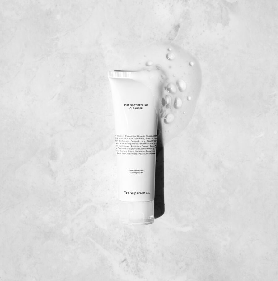 Transparent Lab PHA SOFT PEELING CLEANSER — Очищуючий засіб для обличчя з ефектом пілінгу — фото 3