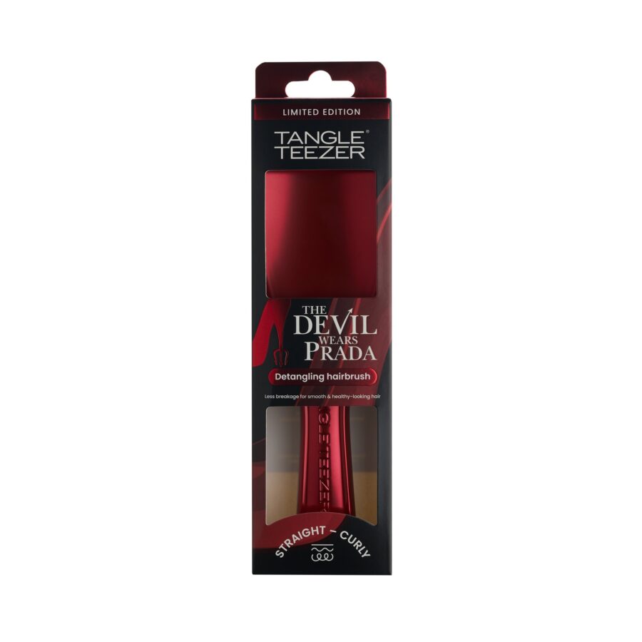 Щітка для волосся Tangle Teezer The Ultimate Detangler Chrome The Devil Wears Prada · хром/чорний/червоний — фото 5