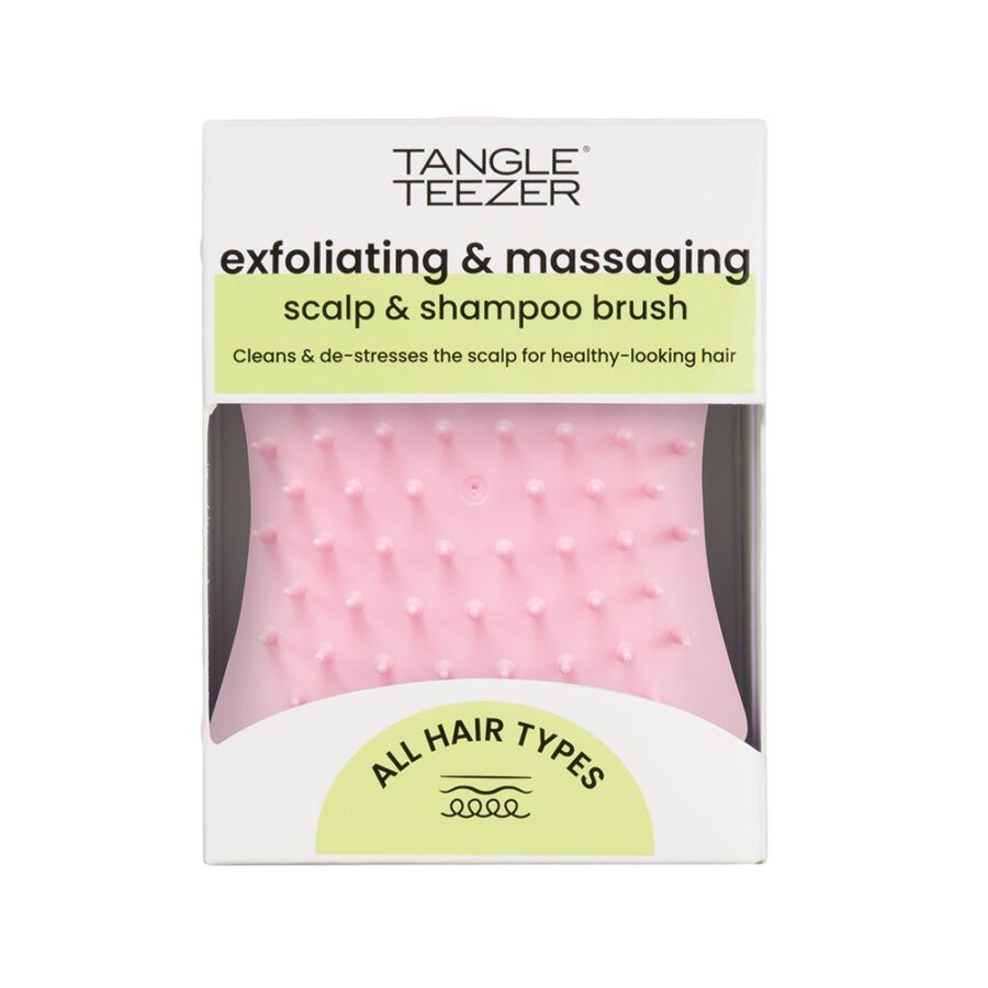 762-furnizor Щітка для масажу голови Tangle Teezer The Scalp Exfoliator and Massager Pretty Pink · рожевий — фото 5