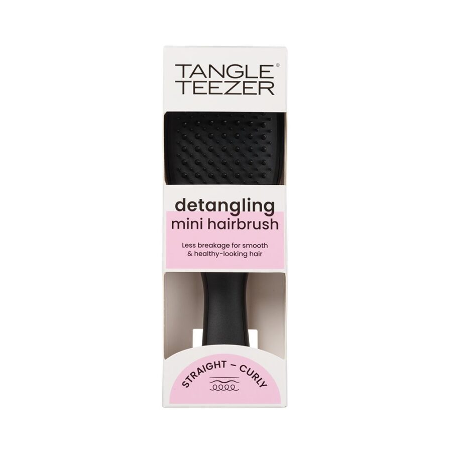 Щітка для волосся Tangle Teezer The Ultimate Detangler Mini Liquorice Black · чорний — фото 5