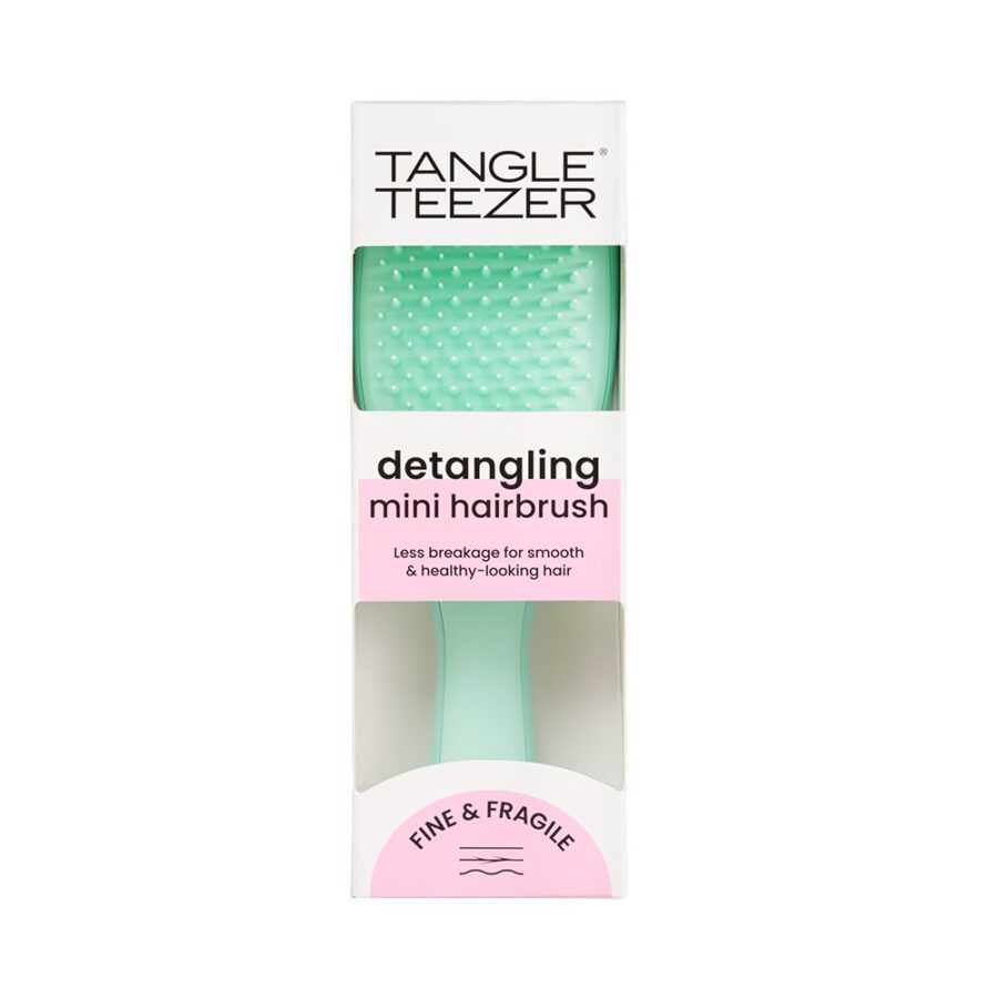 Щітка для волосся Tangle Teezer The Ultimate Detangler Mini Fine & Fragile Jade Lagoon · м’ятний — фото 5