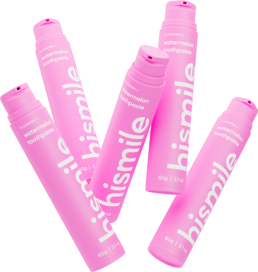 Зубна паста зі смаком кавуна hismile Watermelon Toothpaste 60g — фото 2