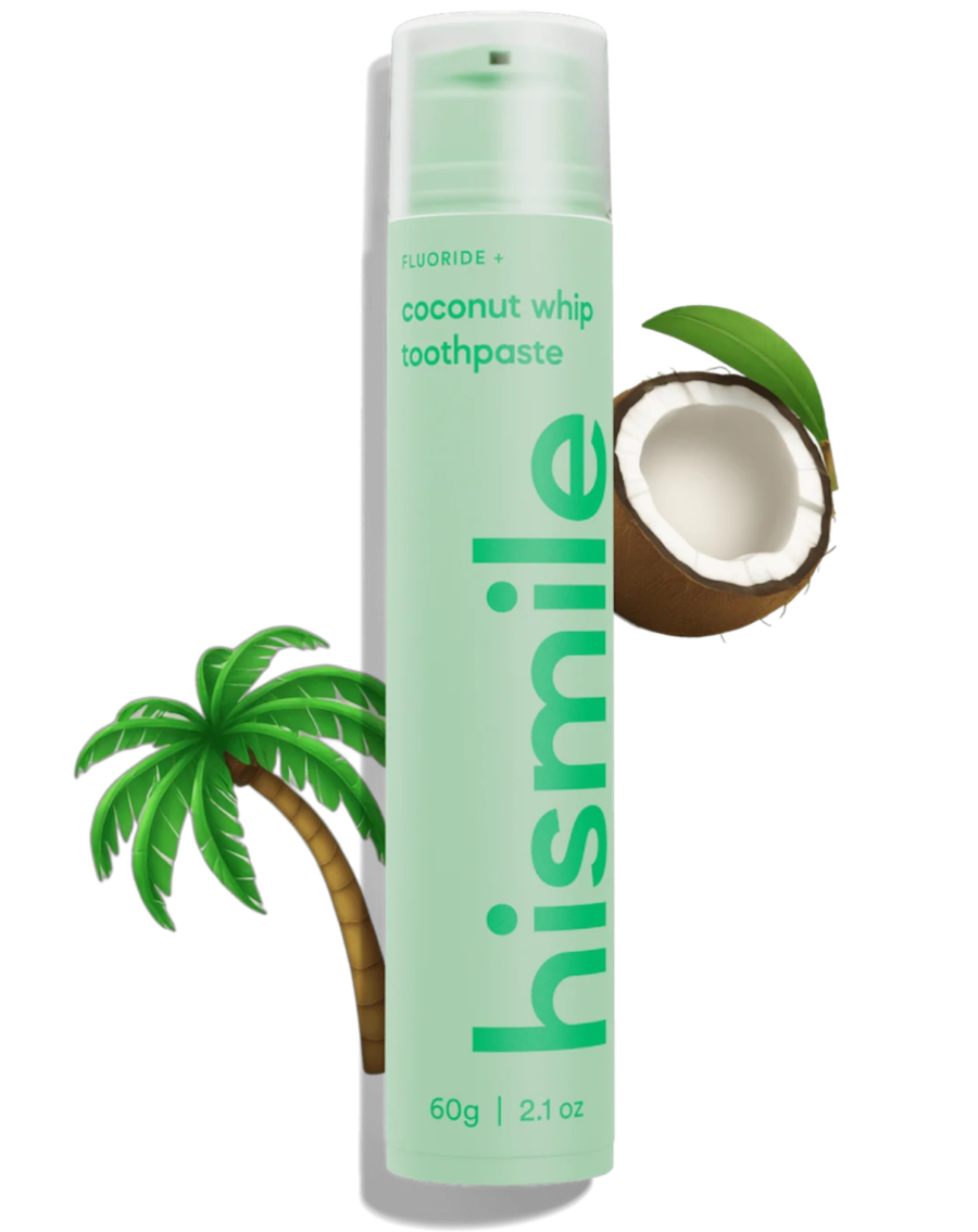 Зубна паста зі смаком кокосу hismile Coconut Whip Toothpaste 60g · кокос Зубна паста зі смаком кокосу hismile Coconut Whip Toothpaste 60g — фото 2