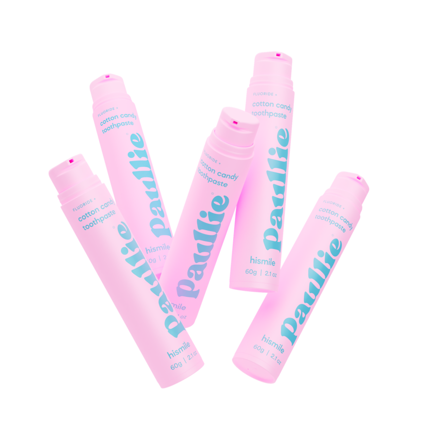 Зубна паста зі смаком цукрової вати hismile Cotton Candy Toothpaste 60g · цукрова вата — фото 2