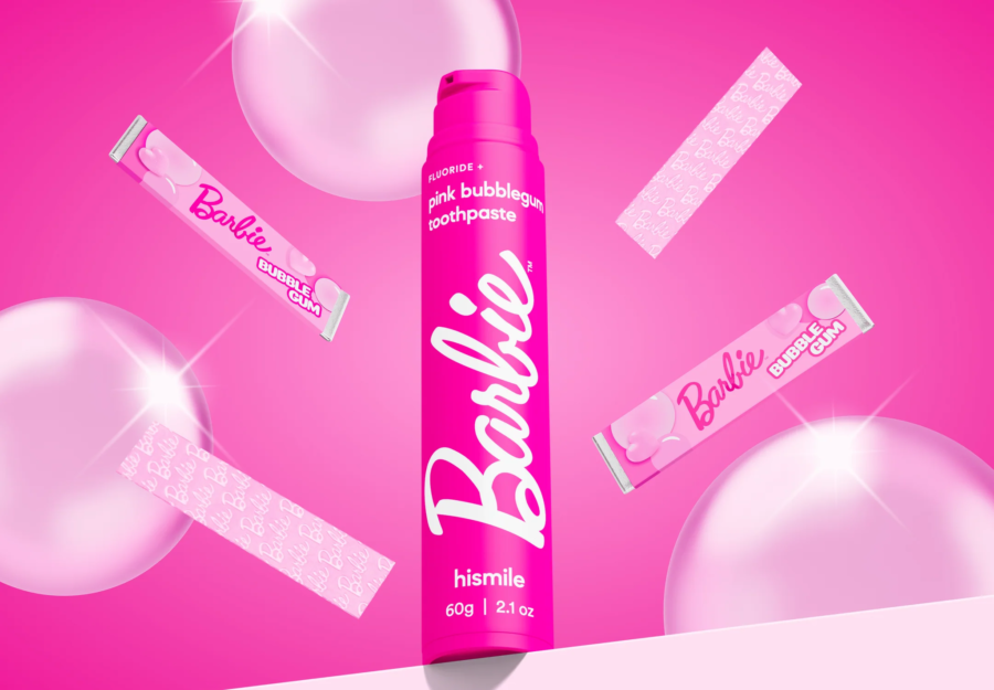 Зубна паста зі смаком жуйки hismile Barbie Pink Bubblegum Toothpaste 60g · рожева жуйка Зубна паста зі смаком жуйки hismile Barbie Pink Bubblegum Toothpaste 60g · рожева жуйка — фото 2