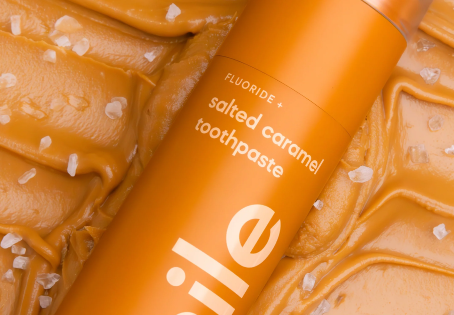 Зубна паста зі смаком солоної карамелі hismile Salted Caramel Toothpaste 60g · солона карамель — фото 2