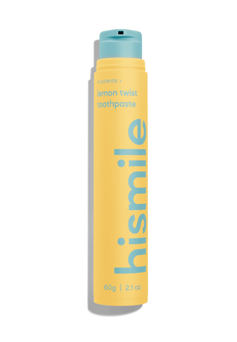 Зубна паста зі смаком лимону hismile Lemon Twist Toothpaste 60g — фото 3