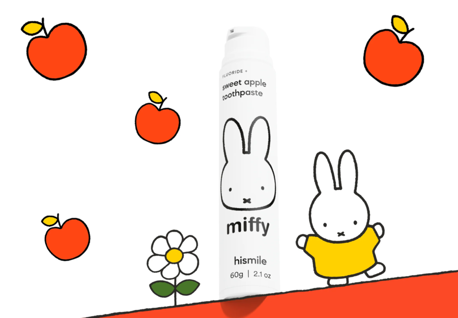 Зубна паста зі смаком солодкого яблука hismile Miffy Toothpaste 60g · яблуко Зубна паста зі смаком солодкого яблука hismile Miffy Toothpaste 60g · яблуко — фото 2
