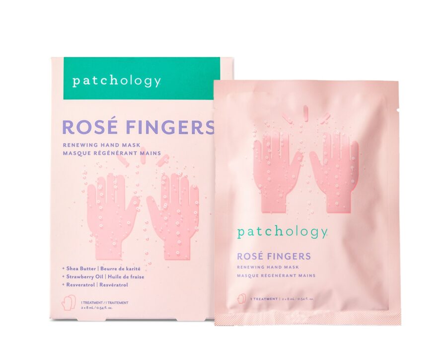 Patchology Serve Chilled Rosé Fingers — Освіжаюча маска для рук з екстрактом троянди — фото 4